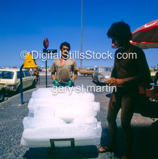 Ice Vendor, Analog, Color, Brazil