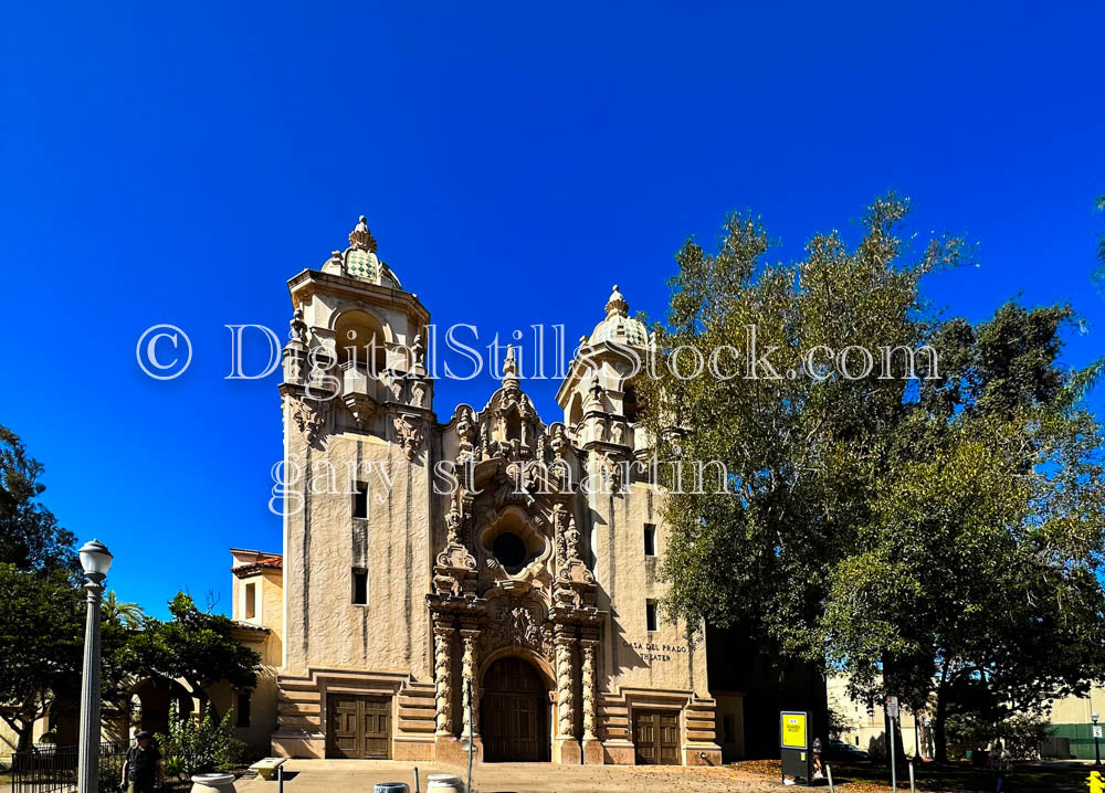 Casa Del Prado Theatre Distance View, Balboa Park, digital