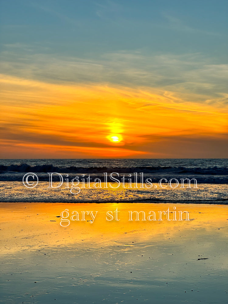 Farewell to the Day, digital sunset