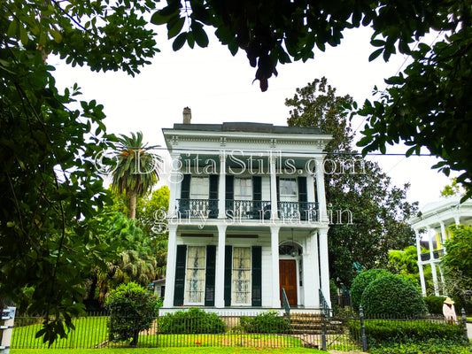 Greek Revival Home, New Orleans, Digital