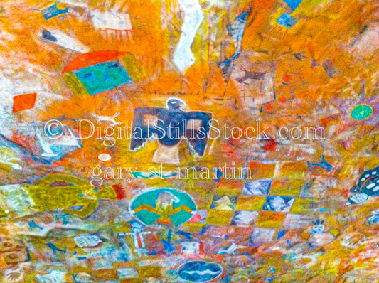 Brilliant Ceiling Inside The Tower, Digital, Arizona, Grand Canyon