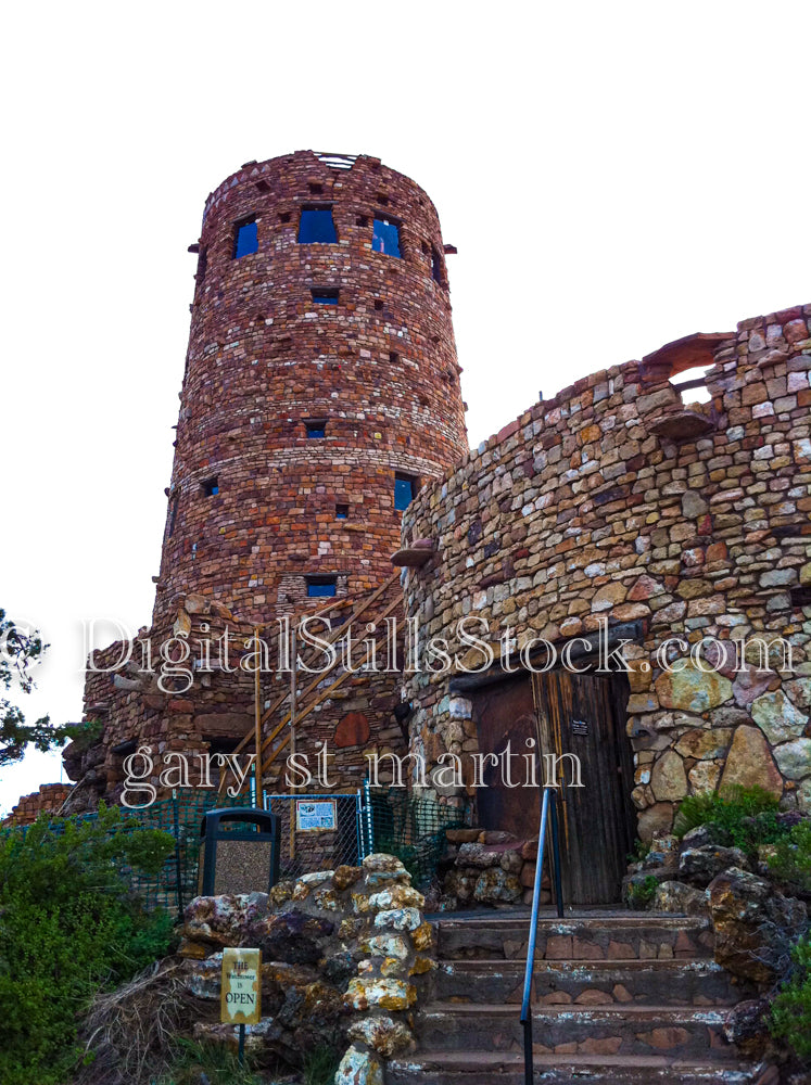 The Tower and Gift Shop, Digital, Arizona, Grand Canyon