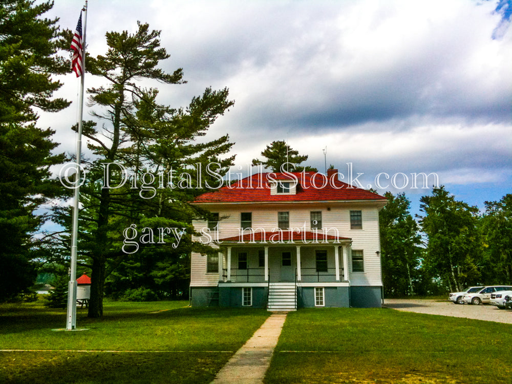 Munising U.S. Coast Guard Station, digital Munising