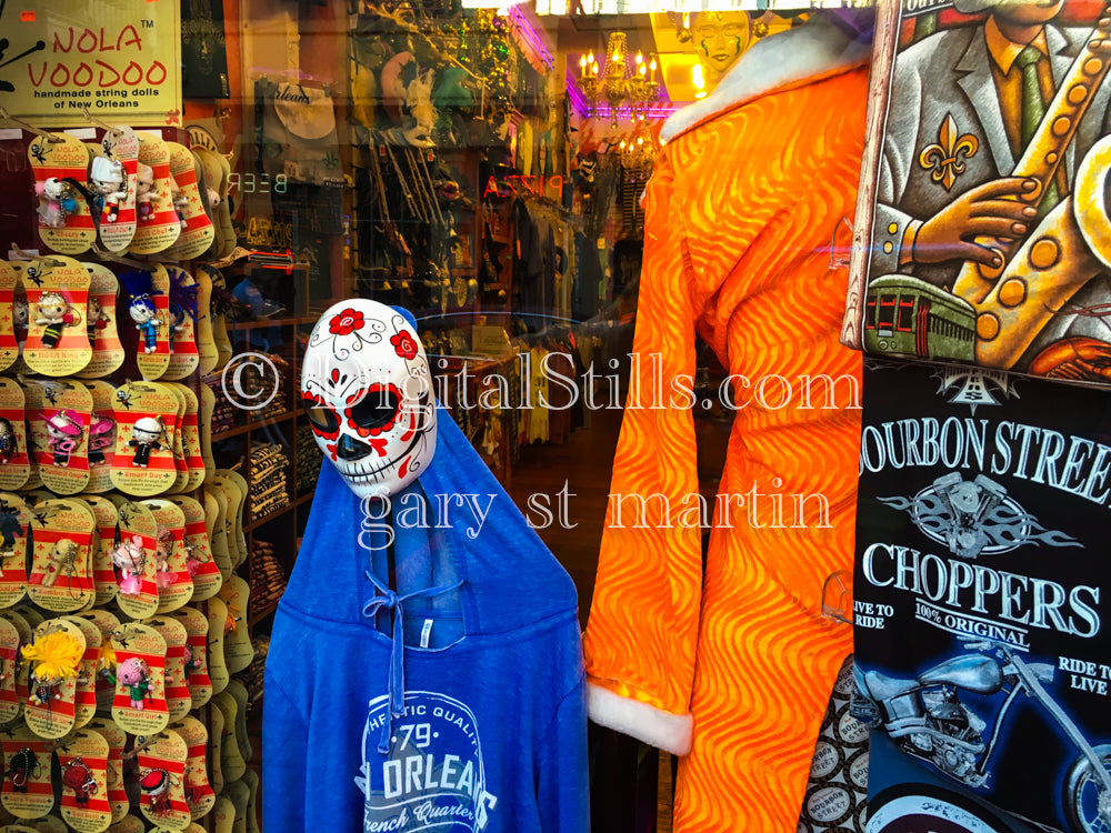 Souvenir Shop Mask, New Orleans, Digital