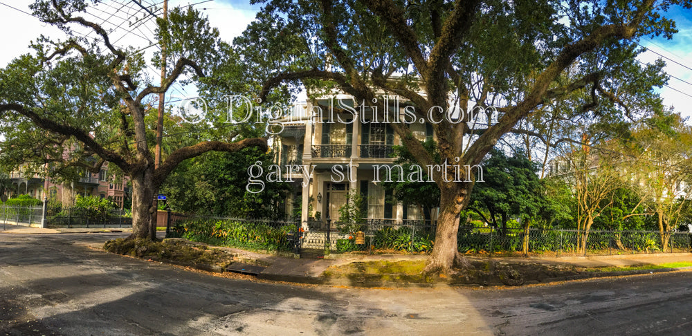 Garden District Residence, New Orleans, Digital