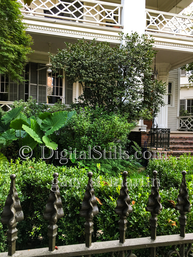 Ornate Home, New Orleans, Digital