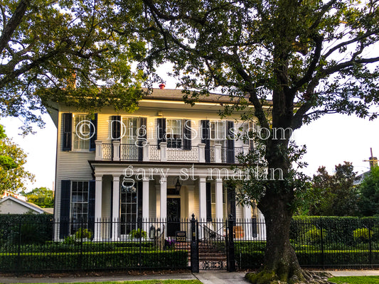 Black Shutters, New Orleans, Digital