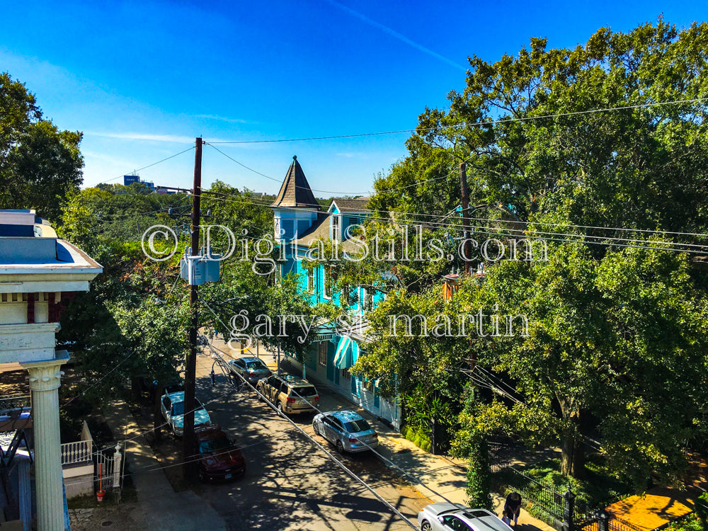 The Commodore View from Above, New Orleans, Digital