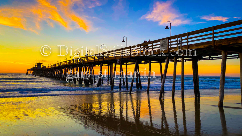 Seeing Double - Imperial Beach Pier, digital Imperial Beach Pier