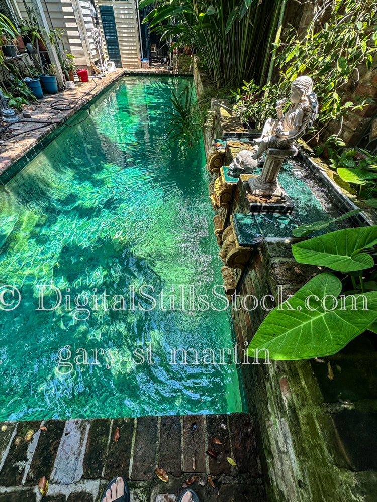 Rectangular Reflecting Pool, New Orleans, Digital