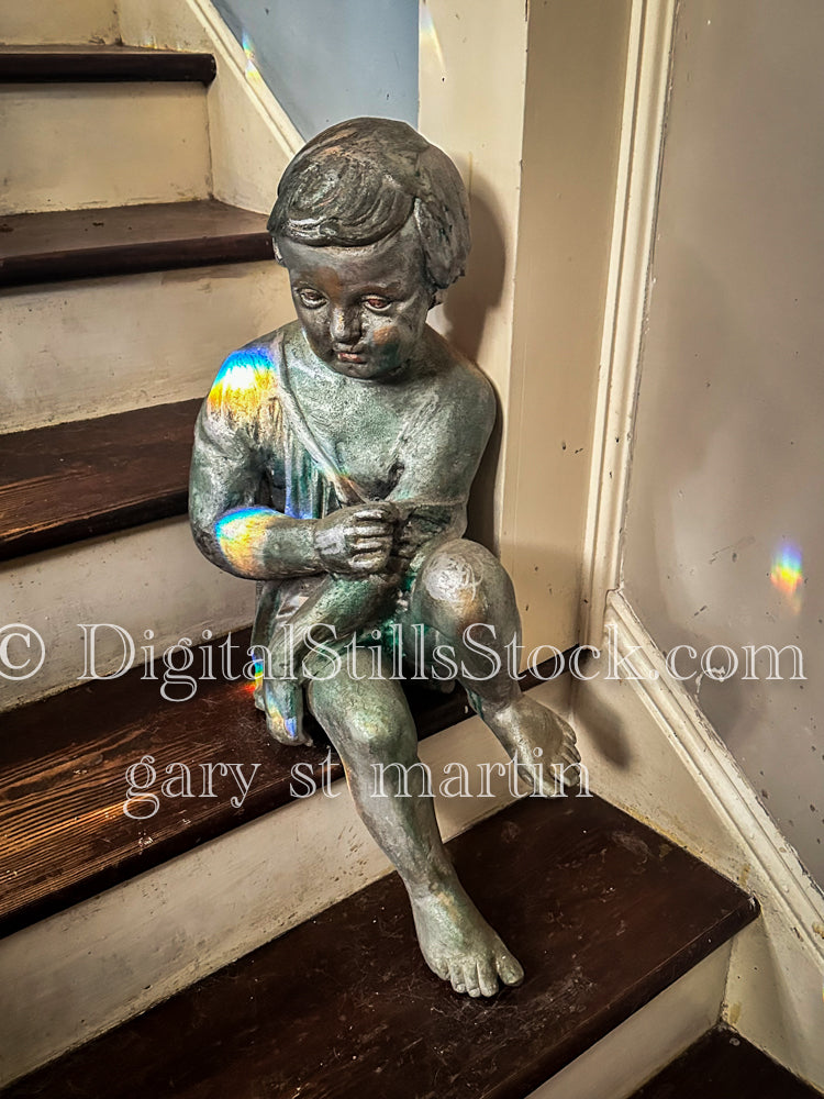 Prism on Boy Figurine, New Orleans, Digital