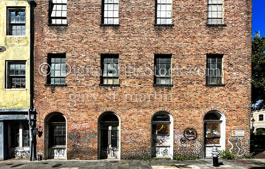 Commercial Brick Building, New Orleans, Digital