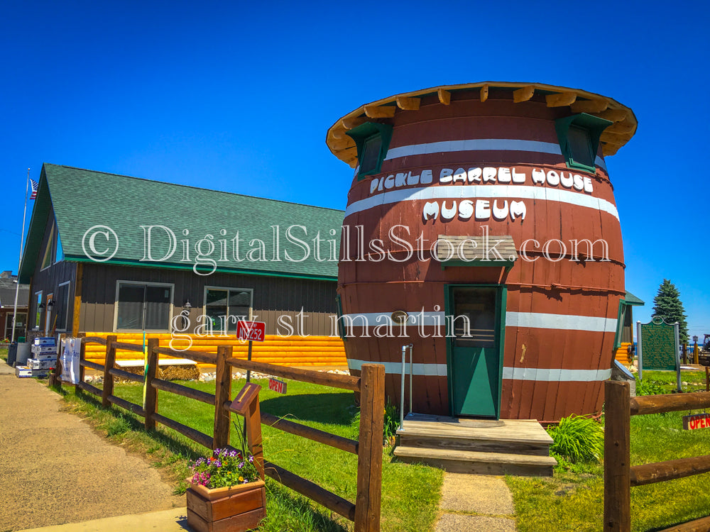 Pickle Barrel House Museum, digital Grand marais