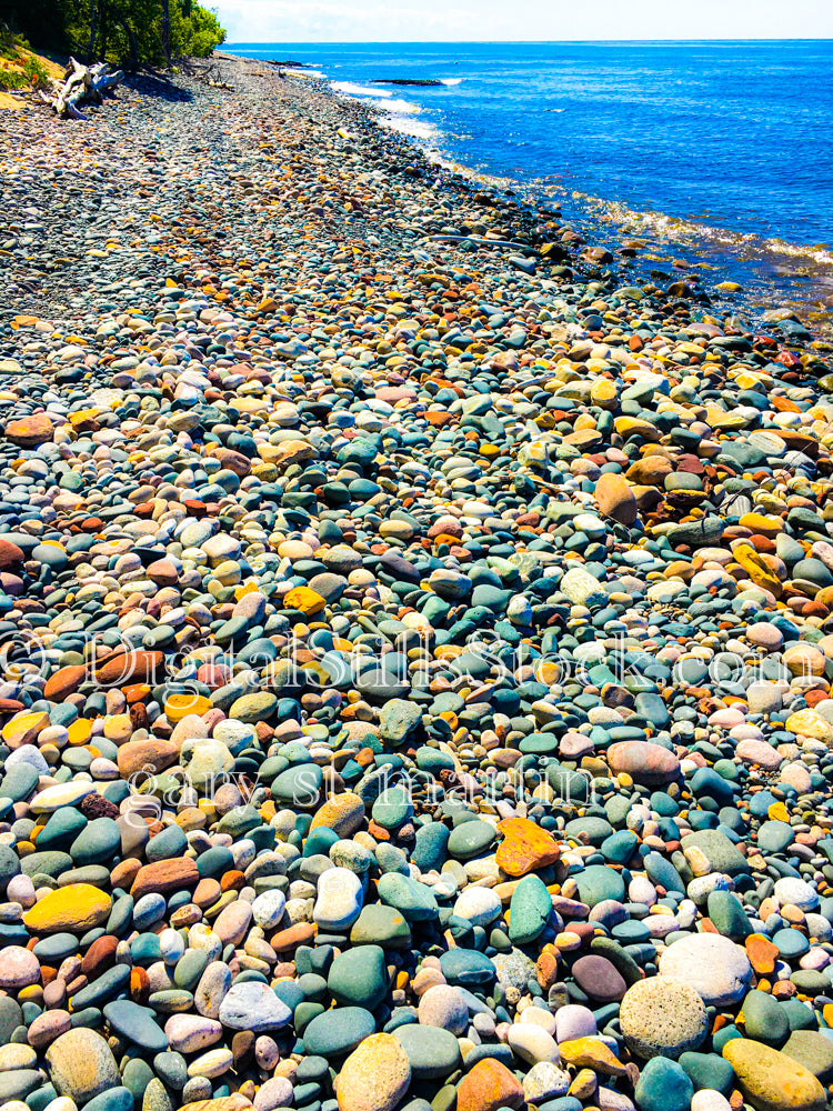 Along the Shoreline of Lake Superior, digital Grand marais