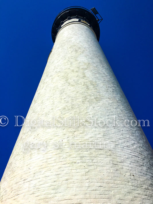 Up close with the bricks of Sable Lighthouse, digital Grand Marais