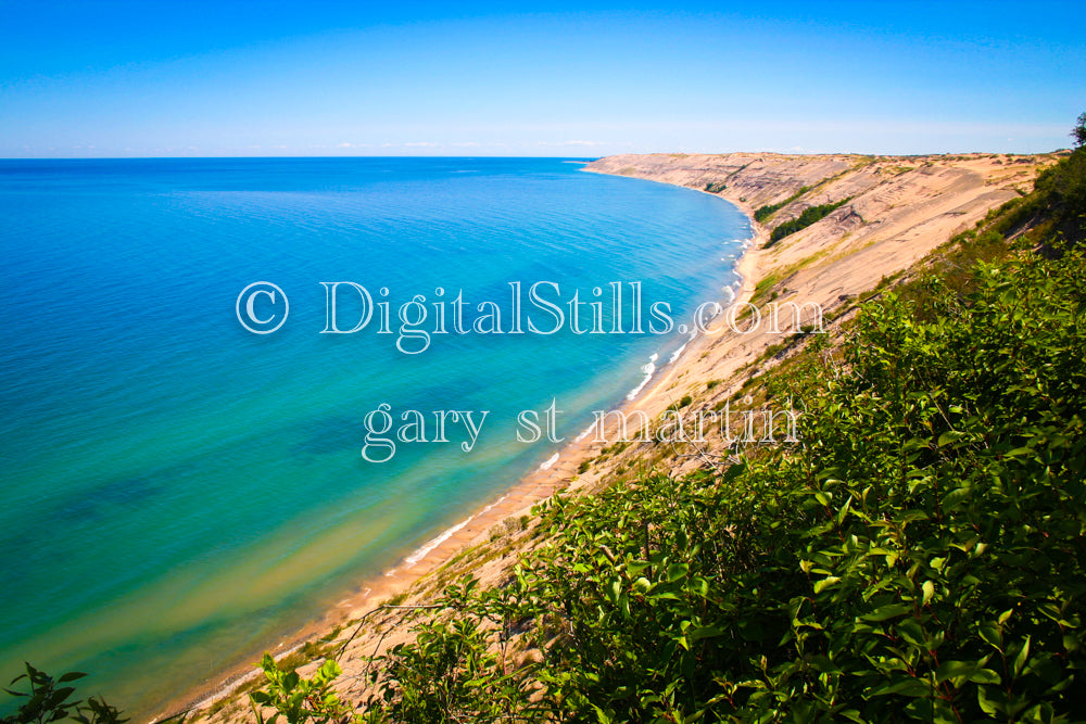 View of Logslide, digital Grand Marais