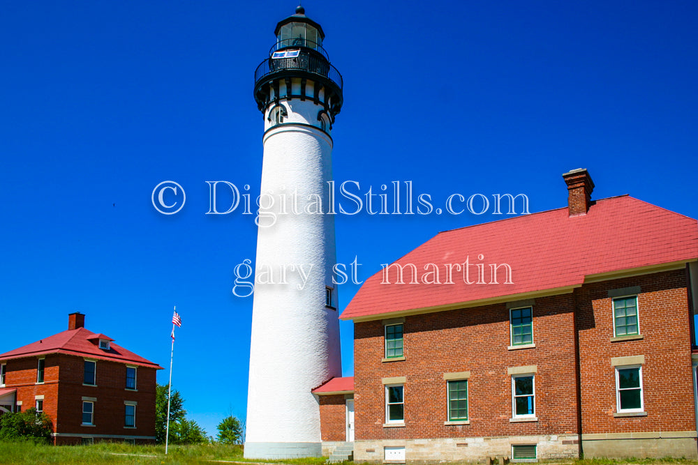 Au Sable Lighthouse, digital Grand Marais