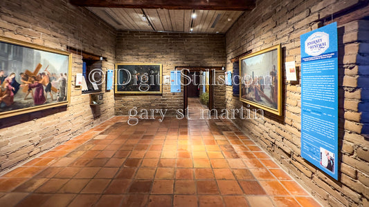 Hallway Showroom In Mission San Juan Capistrano , Digital, California Missions