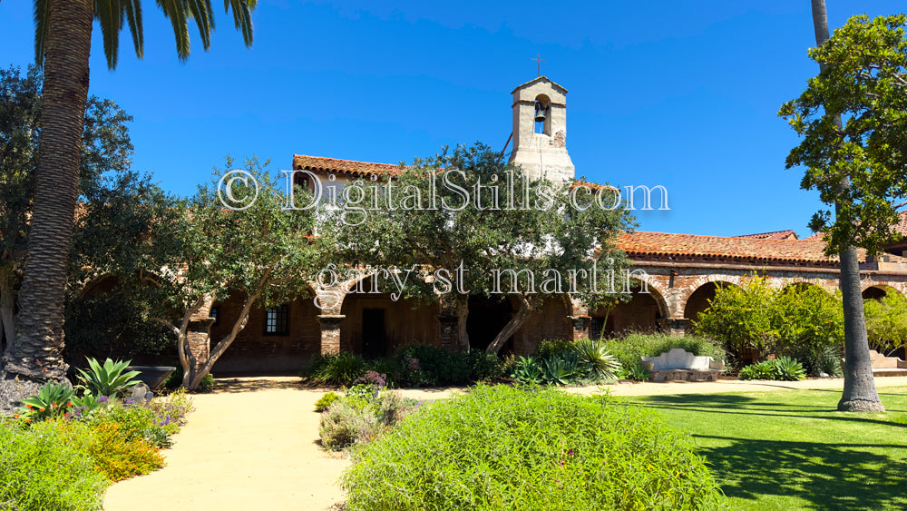 Church In Mission San Juan Capistrano , Digital, California Missions