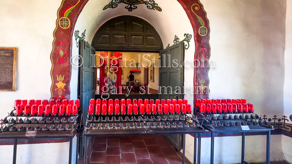 Chapel At Mission San Juan Capistrano V2 , Digital, California Missions