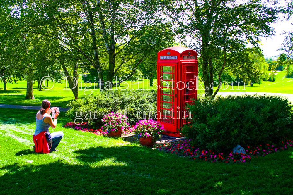 Taking a Picture of the Phone Booth, digital Grand Island