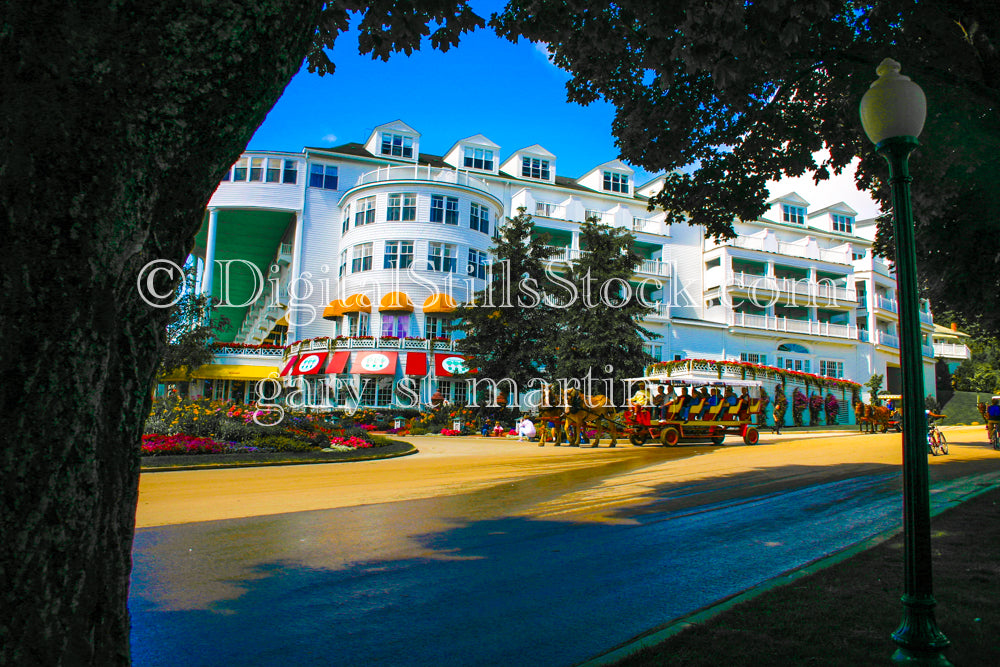 Taking a Stroll on the Old Roads of Mackinac Island, digital Mackinac Island