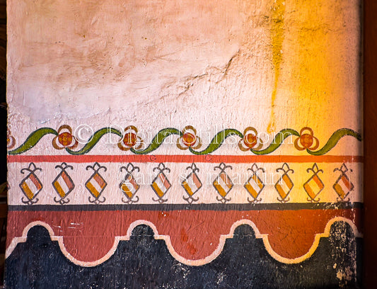 Wall Painting, Mission San Luis Rey