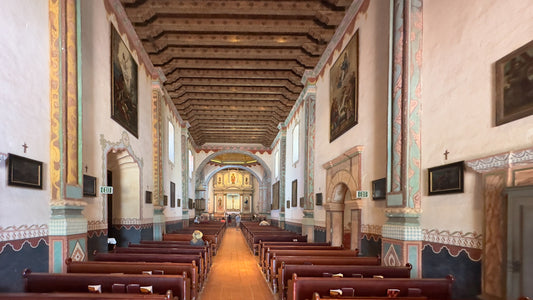 Wide Angle House Of Church, Mission San Luis Rey