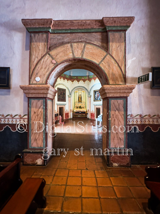 Portraits, House Of Church, Mission San Luis Rey V2