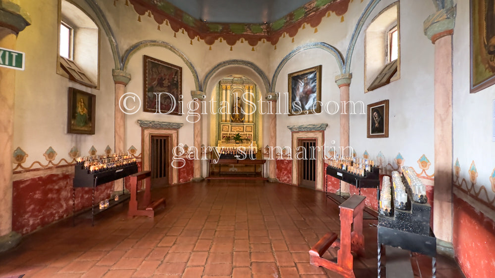 Wide Angle Portrait, House Of Church, Mission San Luis Rey 