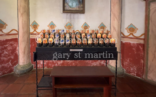 Candle Lights, House Of Church, Mission San Luis Rey