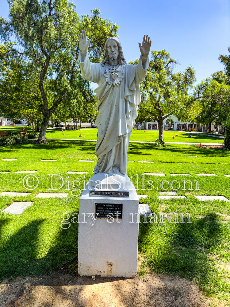 Statue In Mission San Luis Rey