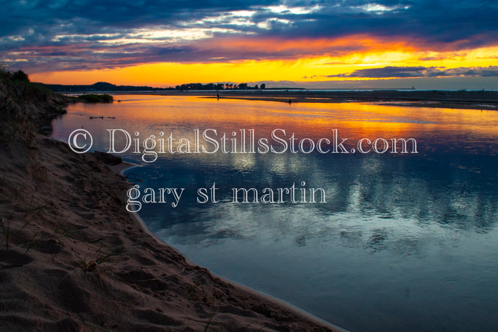 The Light after the Sunset, digital Grand Marais