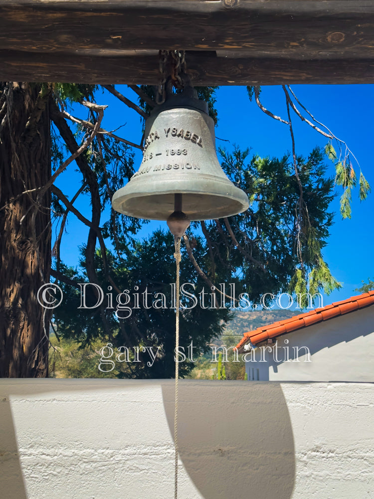 Bell at Santa Ysabel Asistencia 4