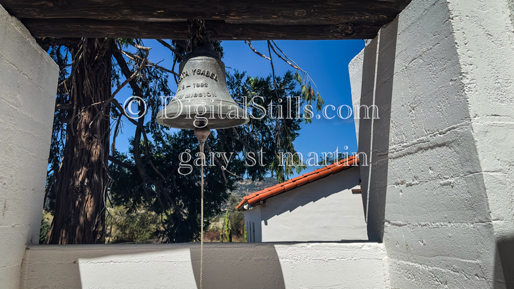 Bell at Santa Ysabel Asistencia 5, Digital, Missions, Santa Ysabel