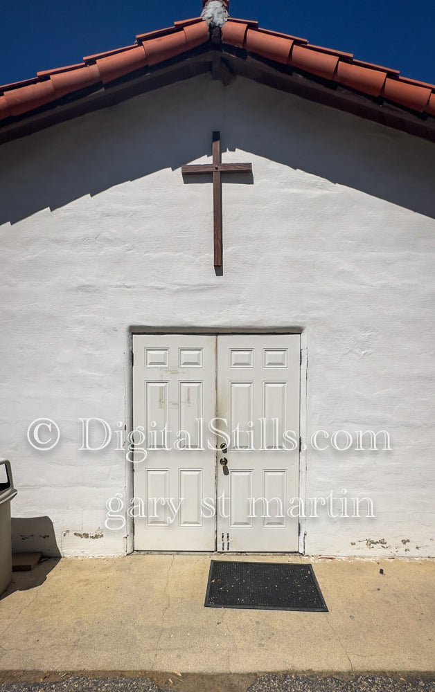 Church of Saint John the Baptist Back Side, Digital, Missions, Santa Ysabel