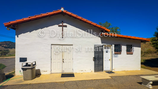 Church of Saint John the Baptist Back Side 2, Digital, Missions, Santa Ysabel