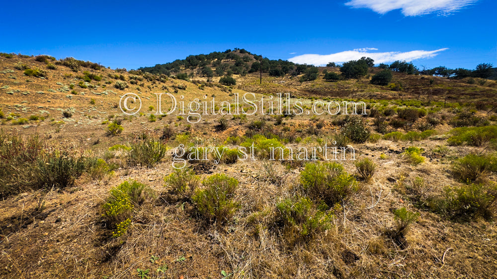 Field View behind Church of Saint John the Baptist, Digital, Missions, Santa Ysabel