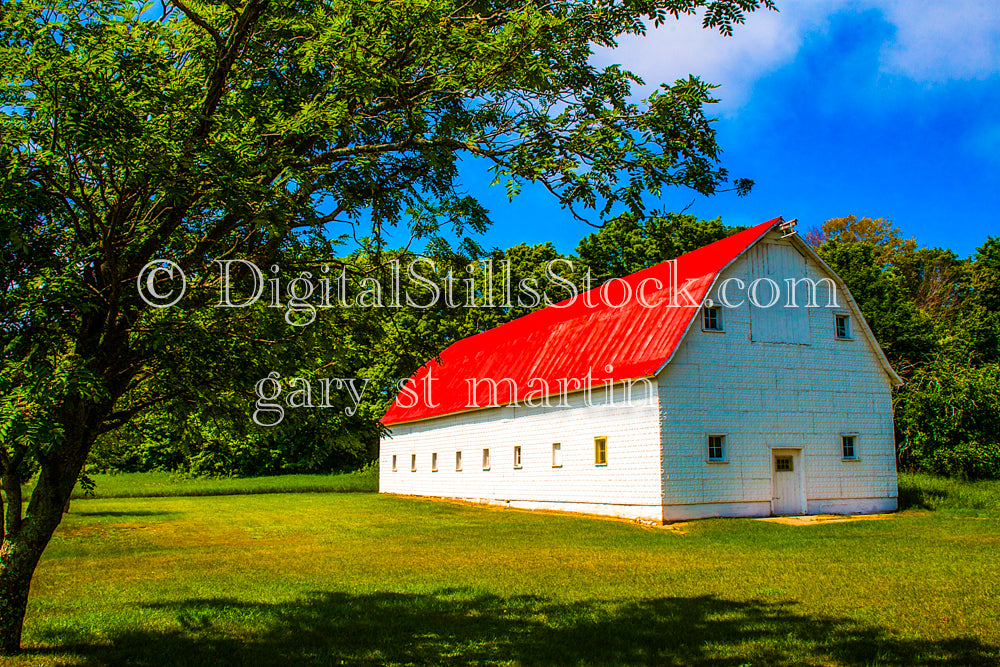 Picturesque Barn along the Adam's Trail, digital Grand Marais