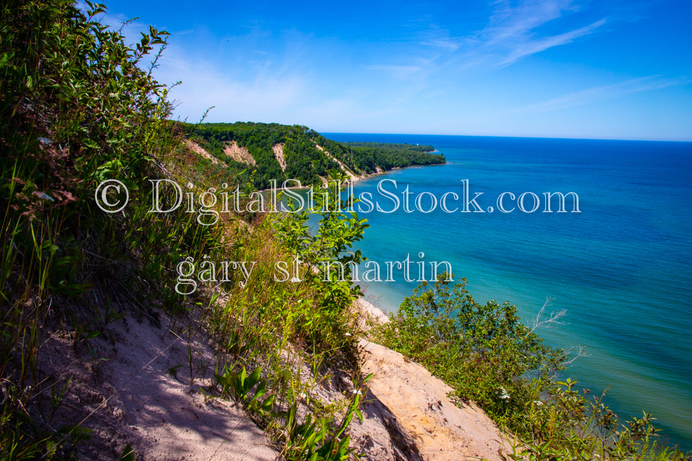 Walking along the edge, digital Grand Marais