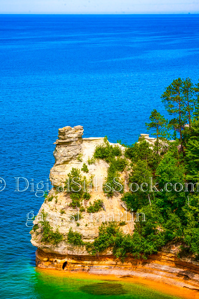 Up close with Miner's Castles, digital Munising