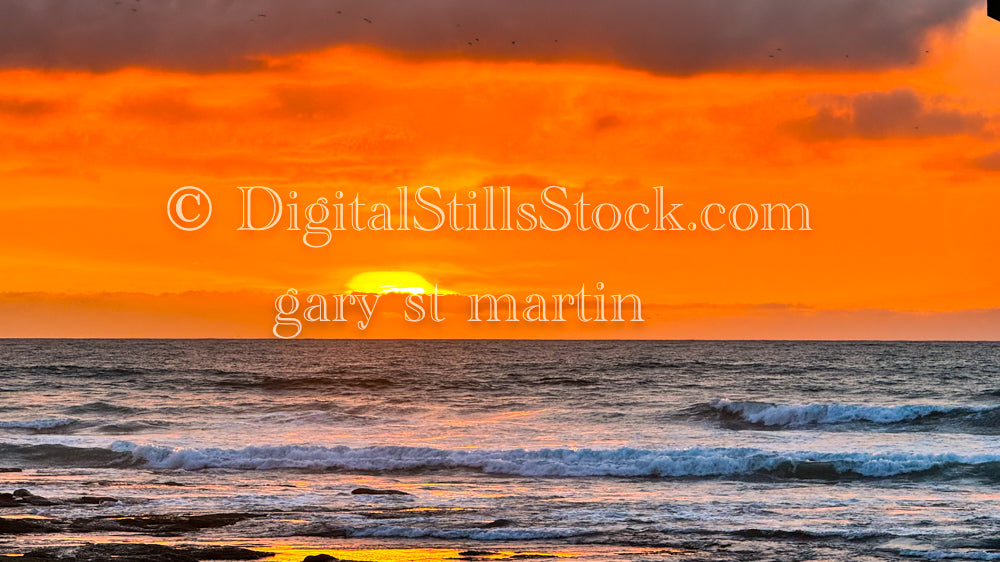 Moments before the Sun Sets - Ocean Beach Pier, digital ocean Beach Pier