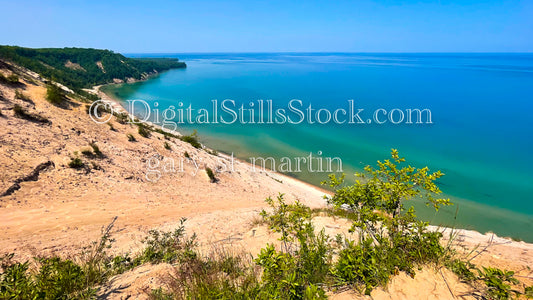 Another View of Logslide toward Sable Light House digital Grand Marais