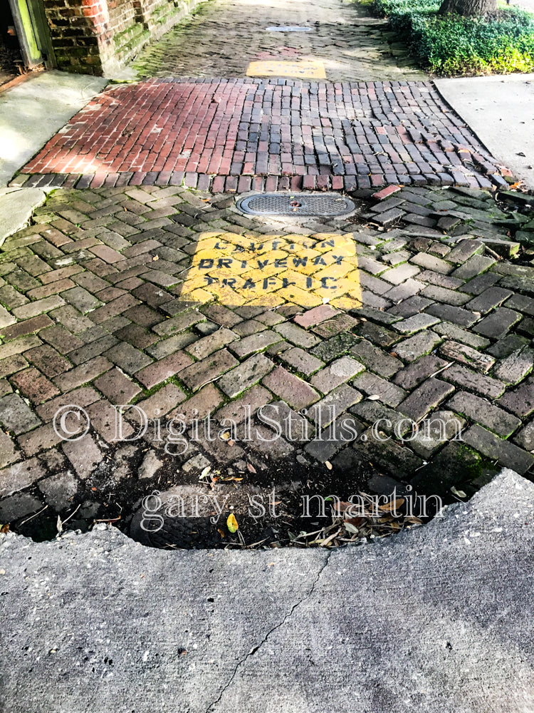 Brick Contrast, New Orleans, Digital