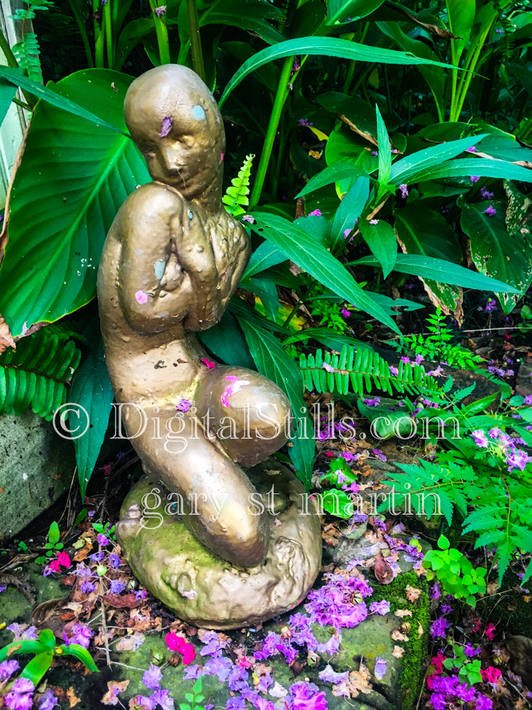 Garden Figurine, New Orleans, Digital