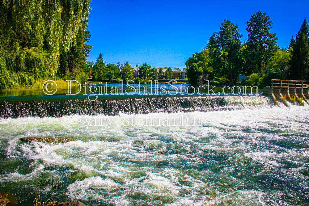 Steidl Dam, Deschutes River, Digital, Oregon