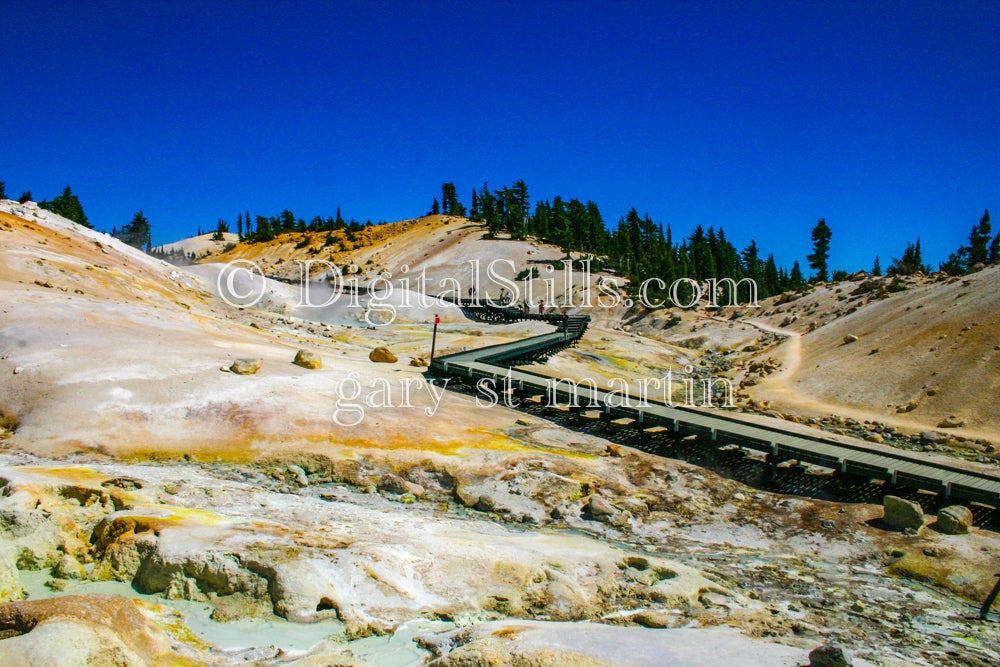 Lassen Trail, Volcanic Hot Rocks National Park, CA Digital, California, Lassen