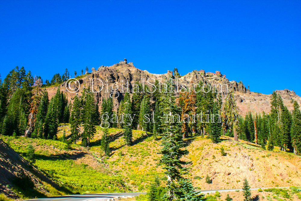 The Road To Lassen Volcanic National Park, CADigital, California, Lassen