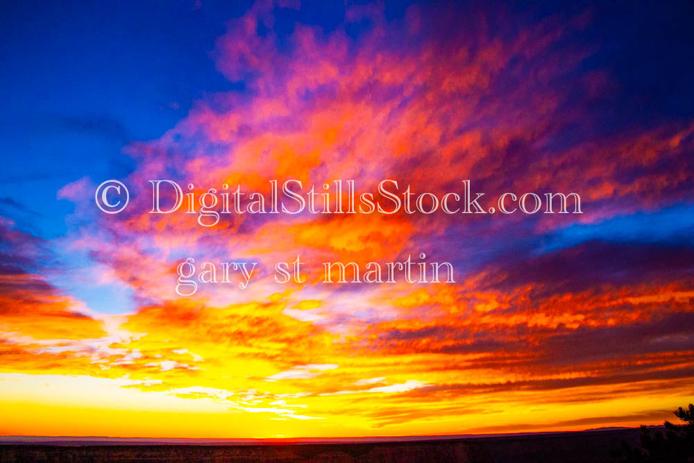 Vibrant Arizona Sky, Digital, Arizona, Grand Canyon