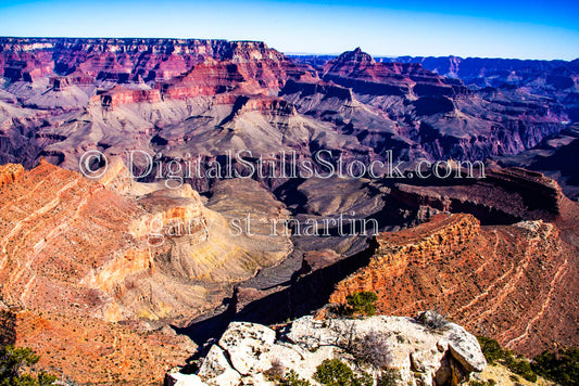 Colored Basin, Digital, Arizona, Grand Canyon